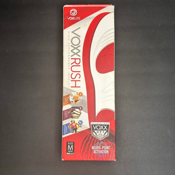 VOXXLIFE VoxxRush High Performance Insoles Medium Women's 6-11 Neuro-Point - Picture 1 of 3